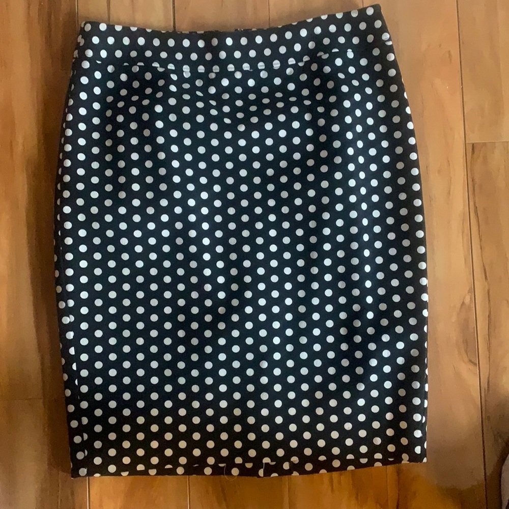Polka dot skirt